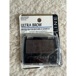 Maybelline Ultra Brow Brush- On- Color Dark Brown 125CB-02 Card may be imperfect